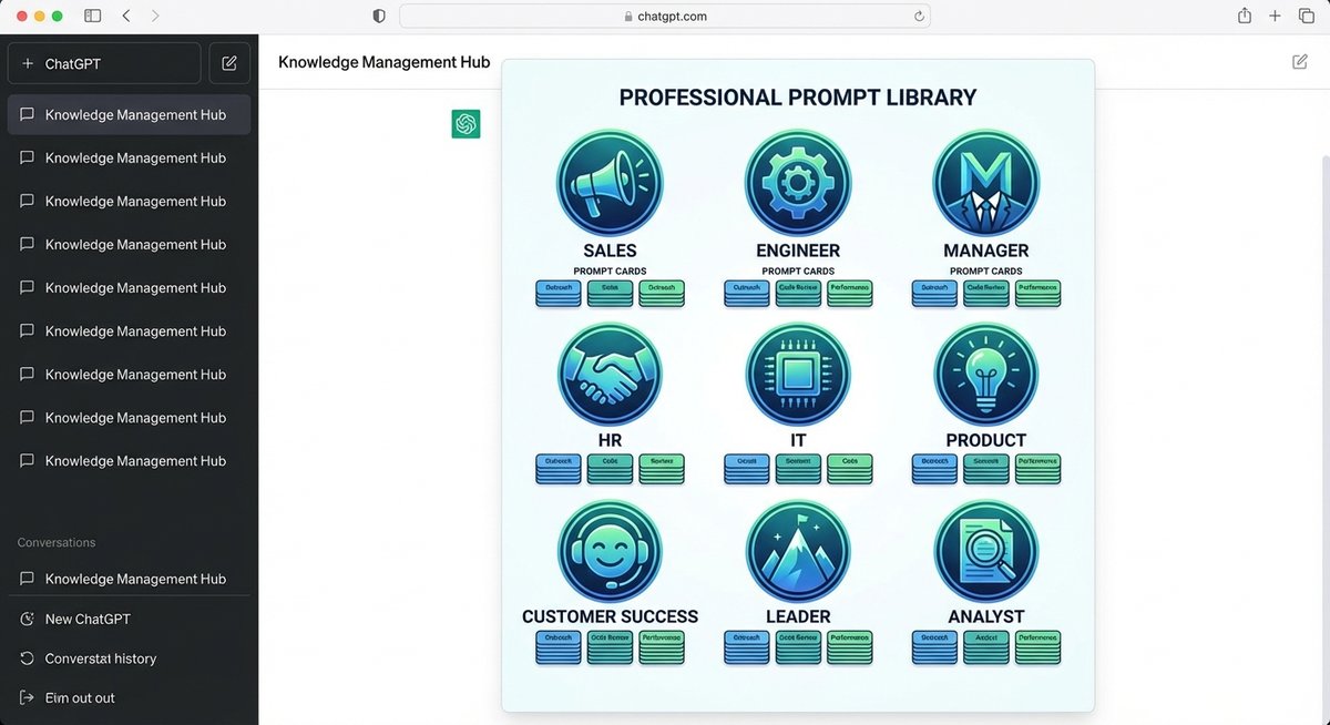 OpenAI Launches Prompt Packs: Professional Prompt Libraries for 9 Career Roles