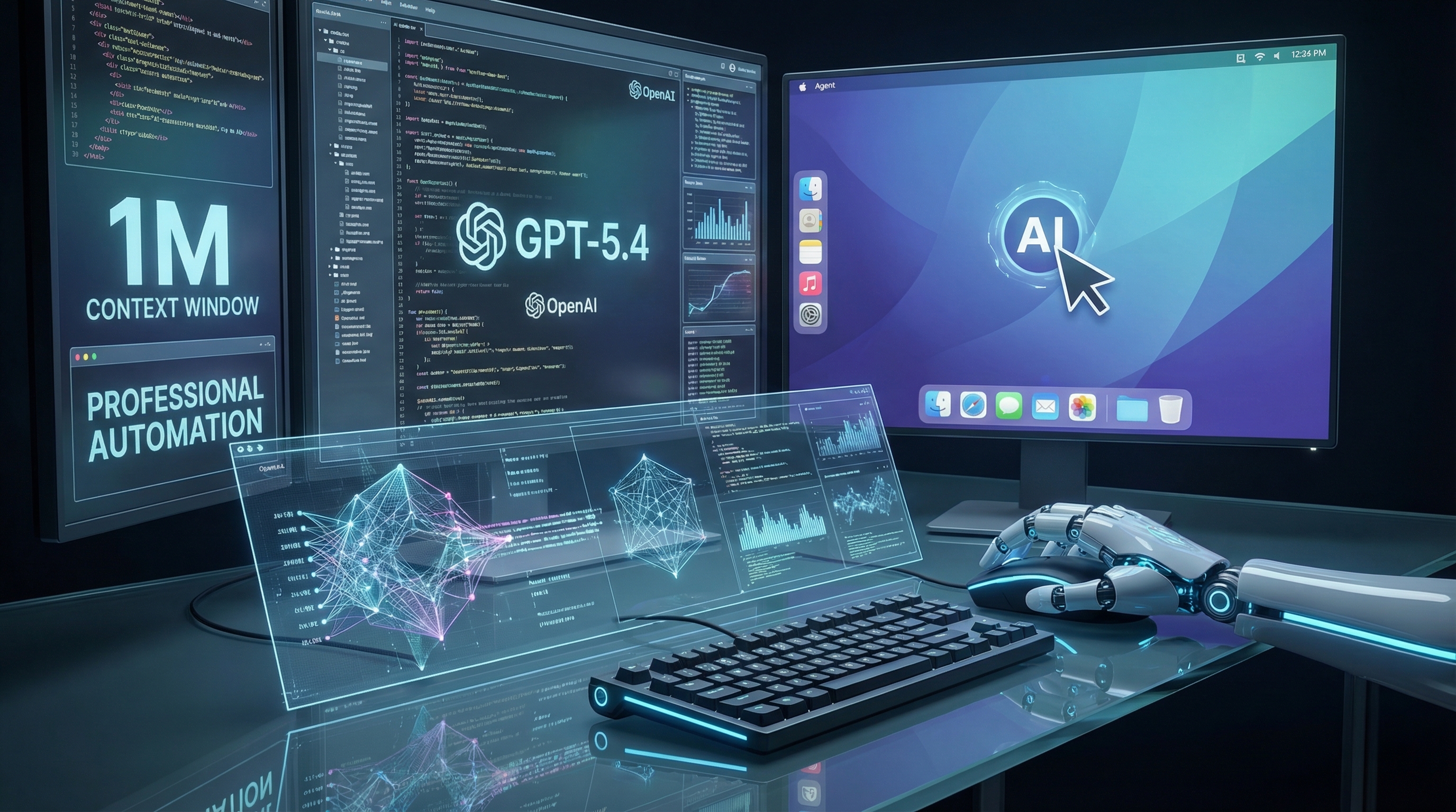 OpenAI Launches GPT-5.4: A Major Leap Toward Autonomous AI Agents