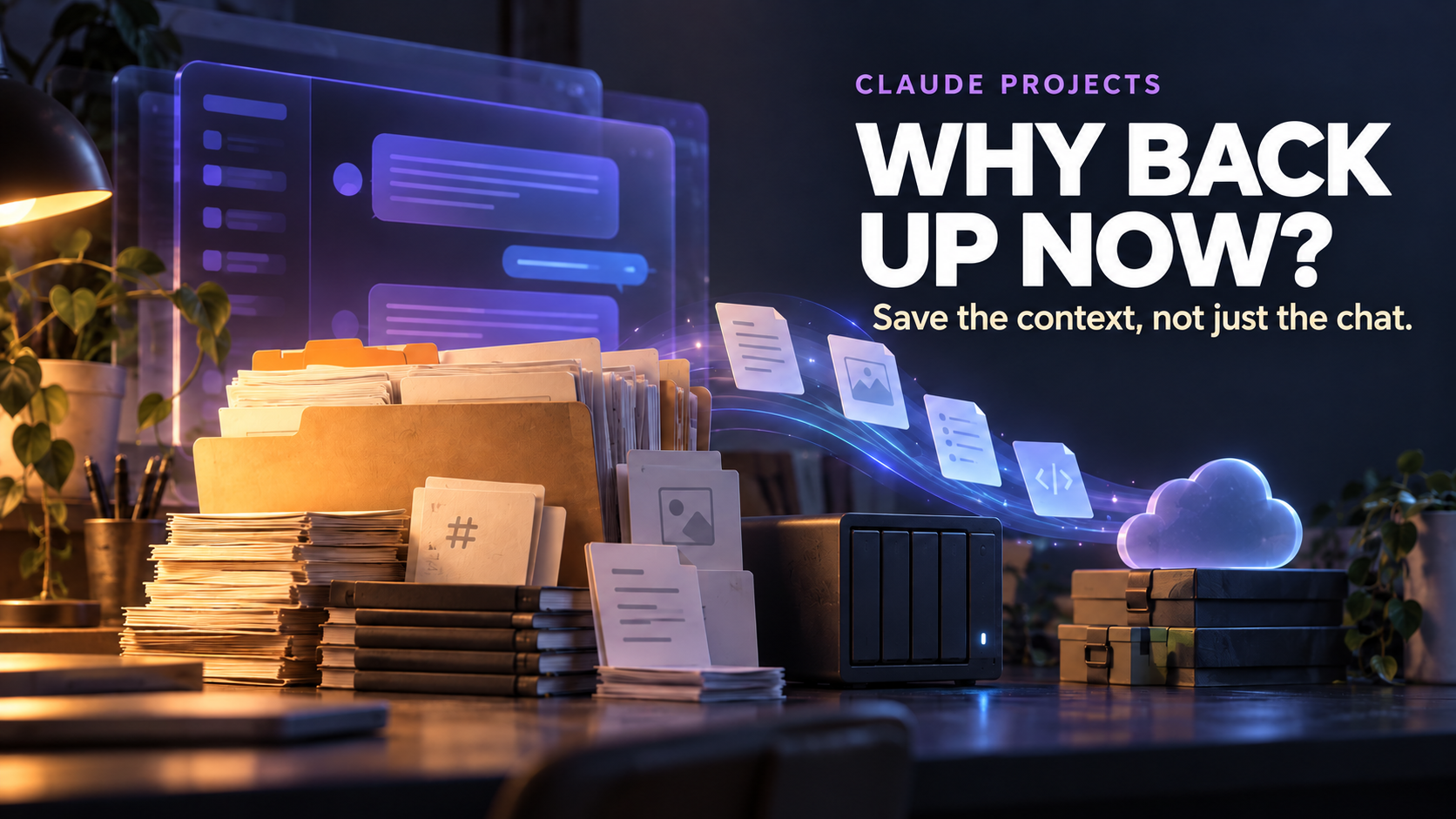 Claude Projects 该怎么备份？从 PDF、Markdown 到 Obsidian 和 Notion