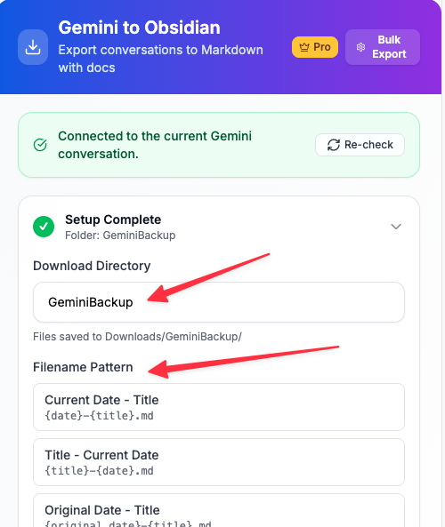 Custom Download Directory