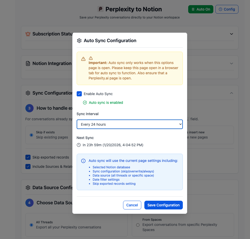 Auto-Sync & Batch Backup