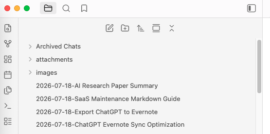 AIExportHub local Markdown files, images, and attachments