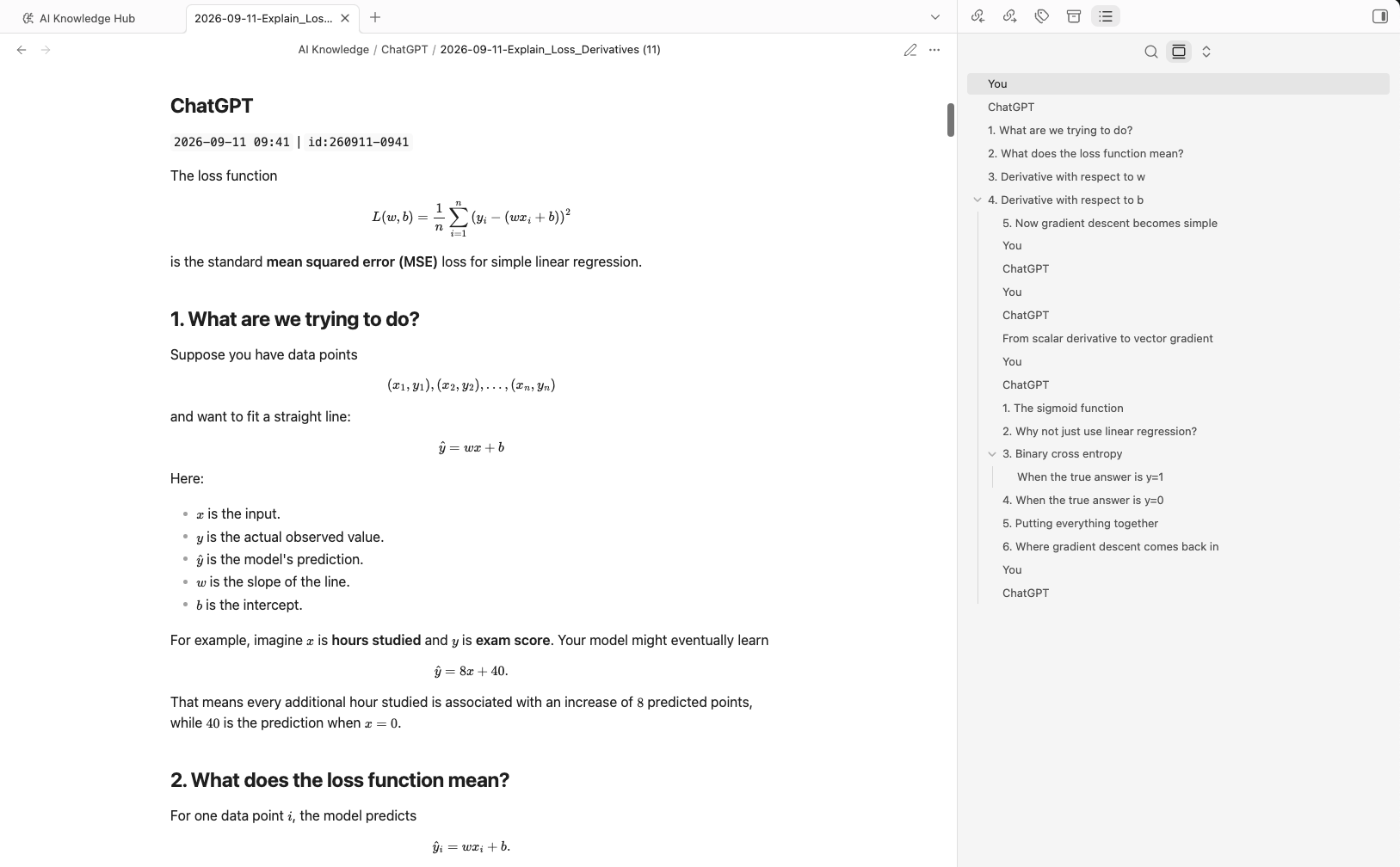 LaTeX & Math in Obsidian