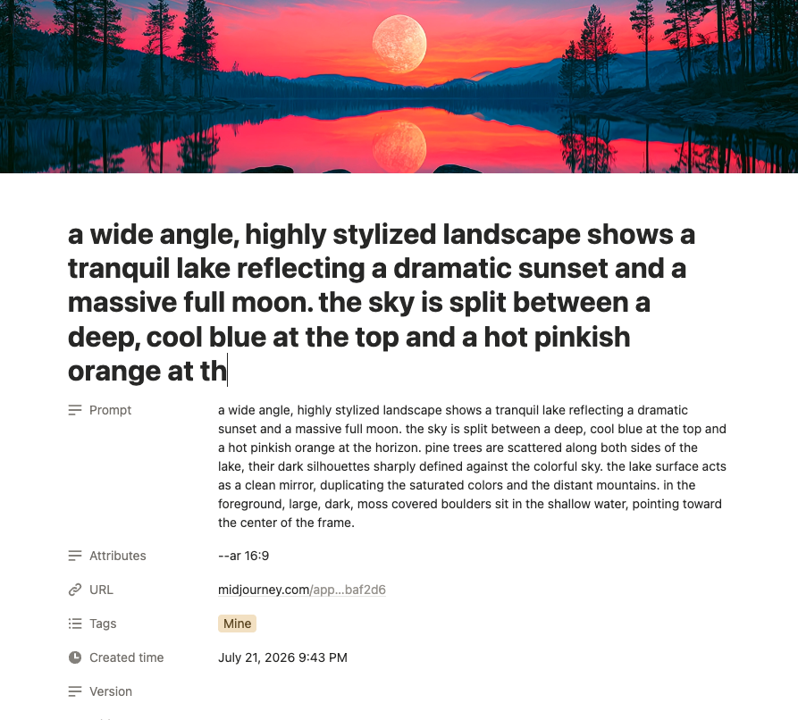 Notion gallery archive